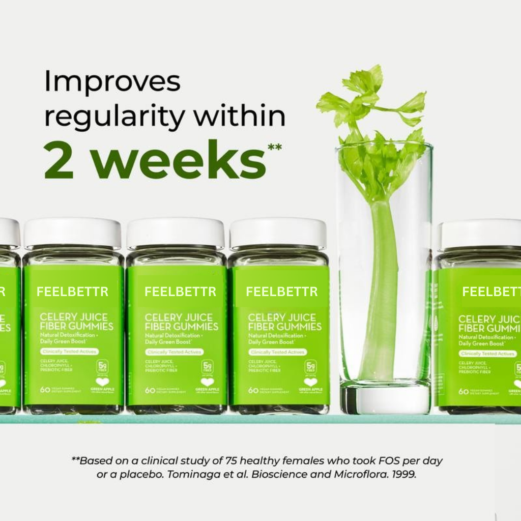 FEELBETTR Celery Juice Fiber Gummies