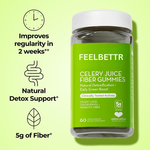FEELBETTR Celery Juice Fiber Gummies