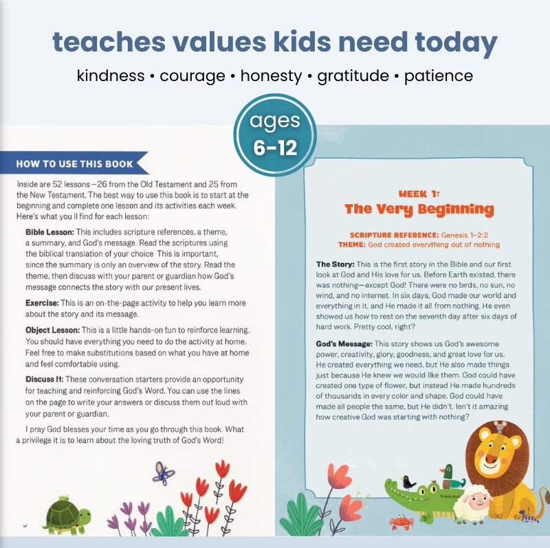 Bible Study Workbook for Kids