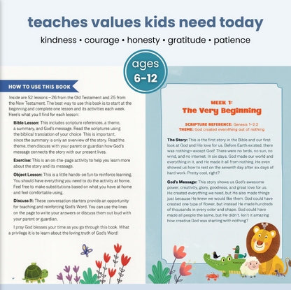 Bible Study Workbook for Kids